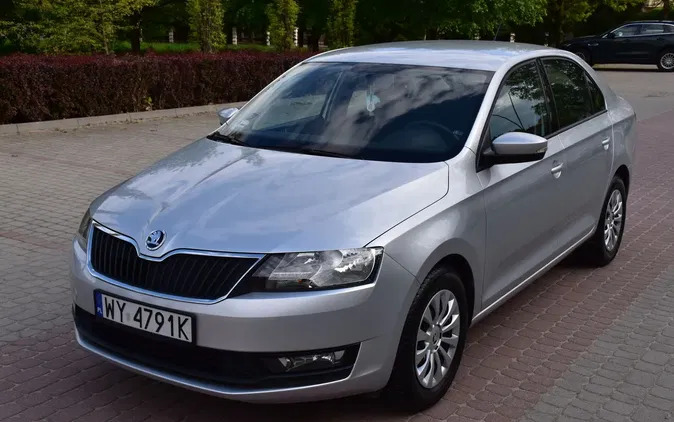 skoda podkarpackie Skoda RAPID cena 42400 przebieg: 147899, rok produkcji 2017 z Rzeszów